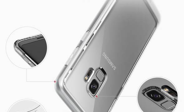 Caseology Skyfall Case - Etui Samsung Galaxy S9 (Silver) - zdjęcie 4