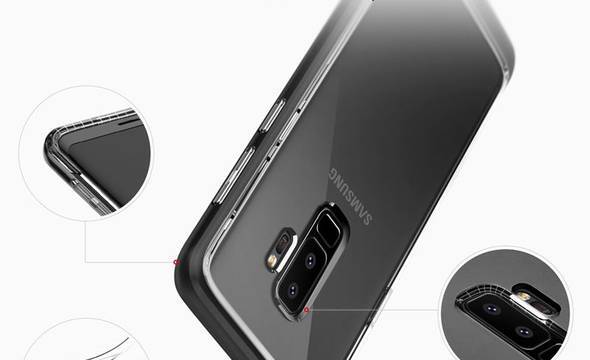 Caseology Skyfall Case - Etui Samsung Galaxy S9+ (Black) - zdjęcie 4