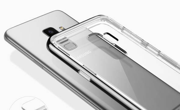 Caseology Skyfall Case - Etui Samsung Galaxy S9+ (Silver) - zdjęcie 3