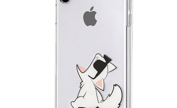 Karl Lagerfeld Choupette Fun Sunglasses - Etui iPhone Xs Max (przezroczysty) - zdjęcie 1