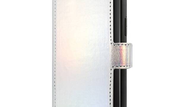Guess Iridescent Booktype - Etui iPhone 11 Pro (Silver) - zdjęcie 1