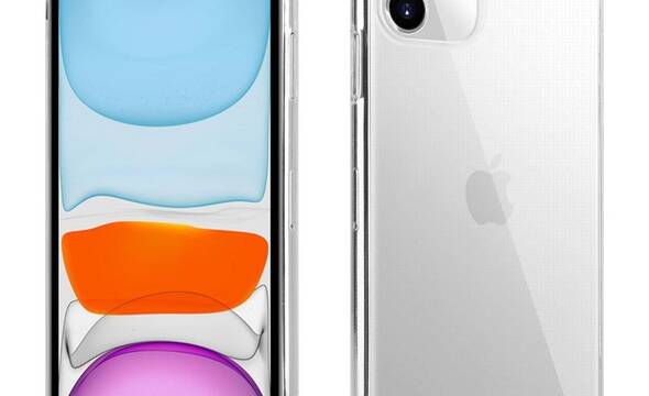 Crong Crystal Slim Cover - Etui iPhone 11 (przezroczysty) - zdjęcie 1