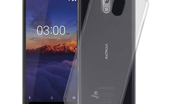 Crong Crystal Slim Cover - Etui Nokia 3.1 (przezroczysty) - zdjęcie 1