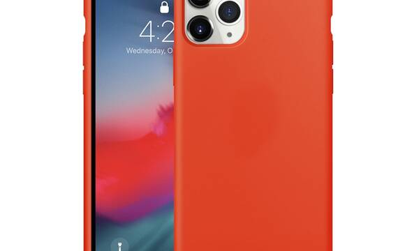 Crong Color Cover - Etui iPhone 11 Pro (czerwony) - zdjęcie 1