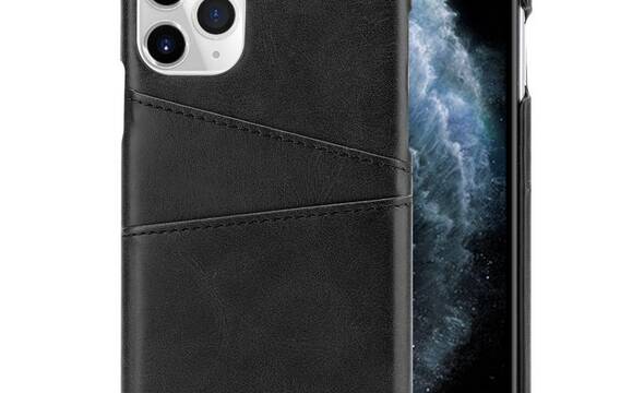 Crong Neat Cover - Etui iPhone 11 Pro z kieszeniami (czarny) - zdjęcie 1