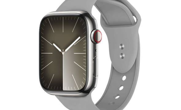Crong Liquid - Pasek do Apple Watch 44/45/46/49 mm (szary) - zdjęcie 1