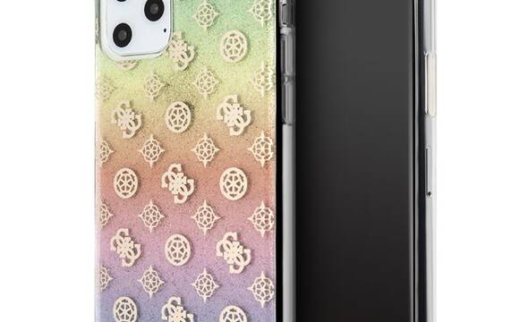 Guess 4G Peony Electroplated Pattern - Etui iPhone 11 Pro (t - zdjęcie 1