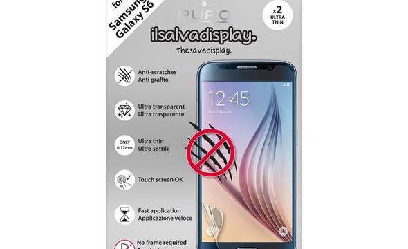 PURO Dwie folie na ekran - Samsung Galaxy S6 - zdjęcie 2