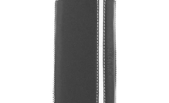 Valenta Pocket Stripe - Skórzane etui wsuwka Samsung Galaxy S5, Sony Xperia Z i inne (czarny) - zdjęcie 4