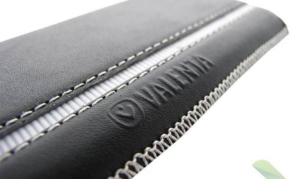 Valenta Pocket Stripe - Skórzane etui wsuwka Samsung Galaxy S5, Sony Xperia Z i inne (czarny) - zdjęcie 6