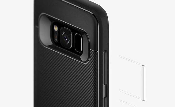 Caseology Vault II Case - Etui Samsung Galaxy S8+ (Black) - zdjęcie 4