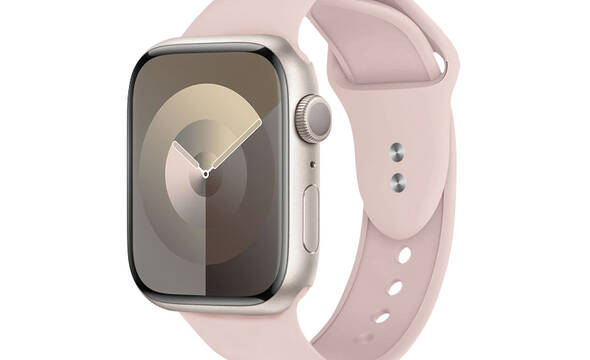 Crong Liquid - Pasek do Apple Watch 44/45/46/49 mm (piaskowy r - zdjęcie 1