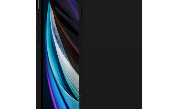 Crong Color Cover - Etui iPhone SE (2022/2020) / 8 / 7 (czarny) - zdjęcie 1