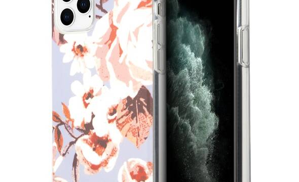 Guess Flower Shiny Collection N2 - Etui iPhone 11 Pro Max (Lilac) - zdjęcie 1