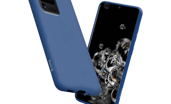 Crong Color Cover - Etui Samsung Galaxy S20 Ultra (niebieski) - zdjęcie 1