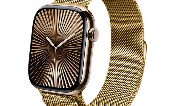 Crong Milano Steel - Pasek ze stali nierdzewnej do Apple Watch 38/40/41/42 mm (z - zdjęcie 1