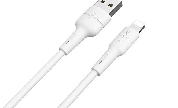 Borofone Silicone - kabel po - zdjęcie 1