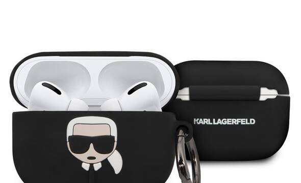 Karl Lagerfeld - Etui Apple Airpods Pro (black) - zdjęcie 1