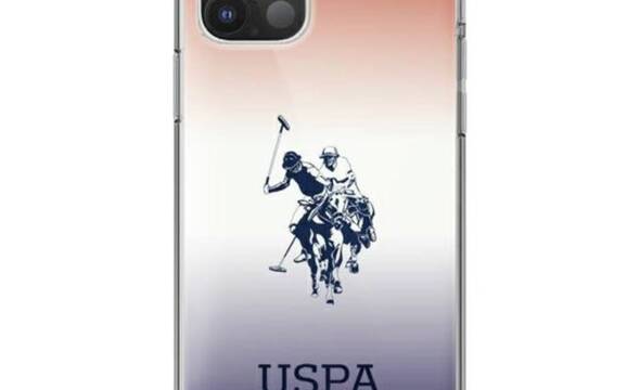 US Polo Assn Dh & Logo Gradient - Etui iPhone 12 Mini (gradient) - zdjęcie 1