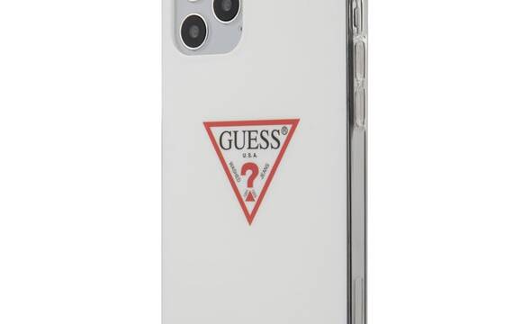 Guess Triangle Logo - Etui iPhone 12 / iPhone 12 Pro (bia - zdjęcie 1
