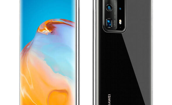 Crong Crystal Slim Cover - Etui Huawei P40 Pro (przezroczysty) - zdjęcie 1