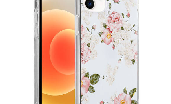 Crong Flower Case - Etui iPhone 12 Mini (wz - zdjęcie 1