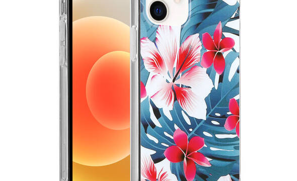 Crong Flower Case - Etui iPhone 12 / iPhone 12 Pro (wz - zdjęcie 1