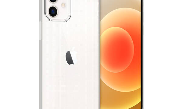 Crong Crystal Slim Cover - Etui iPhone 12 / iPhone 12 Pro (przezroczysty) - zdjęcie 1