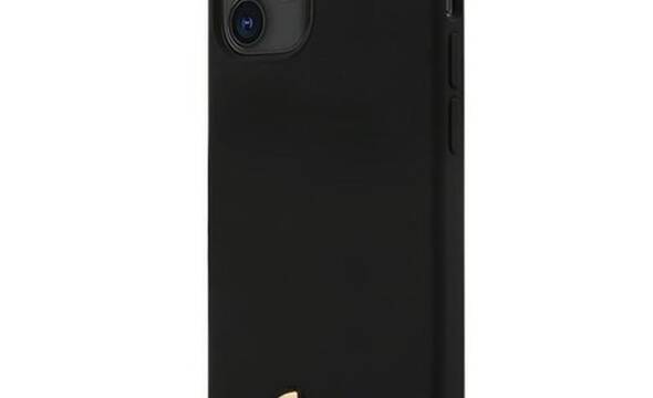 Guess Silicone Script - Etui iPhone 12 mini (czarny) - zdjęcie 1