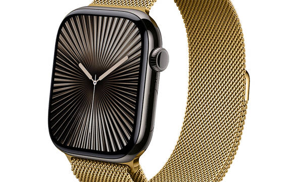 Crong Milano Steel - Pasek ze stali nierdzewnej do Apple Watch 44/45/46/49 mm (z - zdjęcie 1