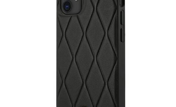 Mercedes Leather Wave Line - Etui iPhone 12 mini (black) - zdjęcie 1