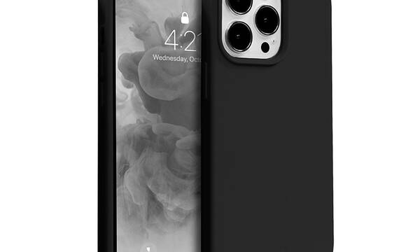 Crong Color Cover - Etui iPhone 13 Pro (czarny) - zdjęcie 1