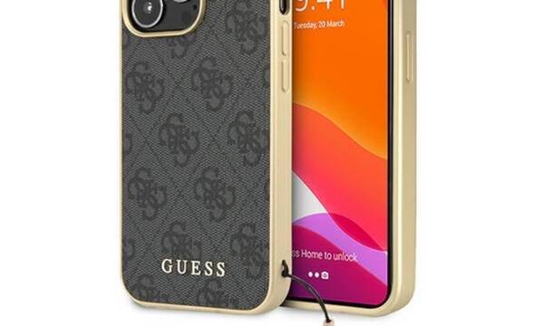 Guess 4G Charms Collection - Etui iPhone 13 Pro Max (szary) - zdjęcie 1