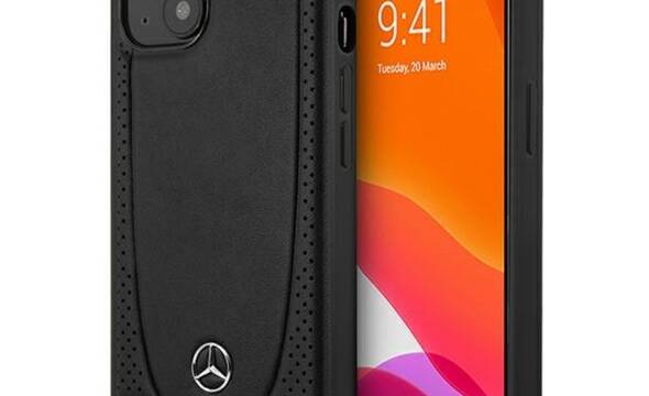 Mercedes Leather Urban Line - Etui iPhone 13 mini (czarny) - zdjęcie 1