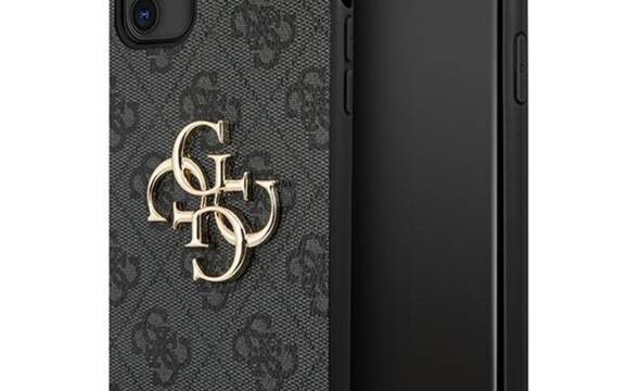 Guess 4G Big Metal Logo - Etui iPhone 11 (szary) - zdjęcie 1