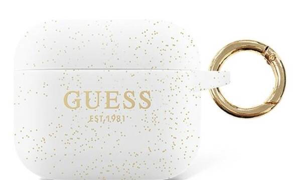 Guess Silicone Glitter Case Est  - zdjęcie 1