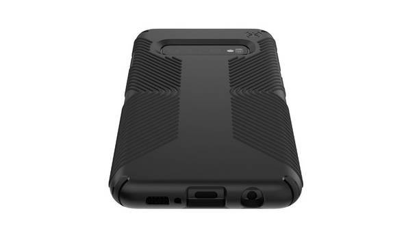 Speck Presidio Grip - Etui Samsung Galaxy S10 (Black/Black) - zdjęcie 3