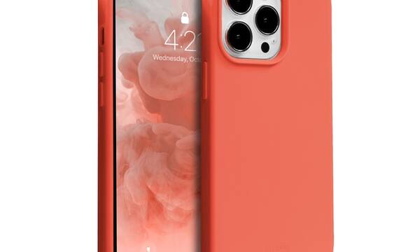 Crong Color Cover - Etui iPhone 13 Pro (koralowy) - zdjęcie 1