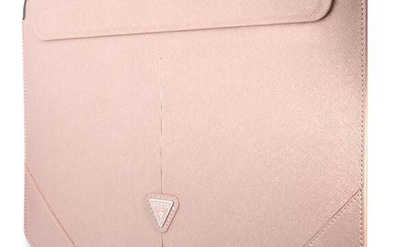 Guess Saffiano Triangle Logo Sleeve - Etui na notebooka 16