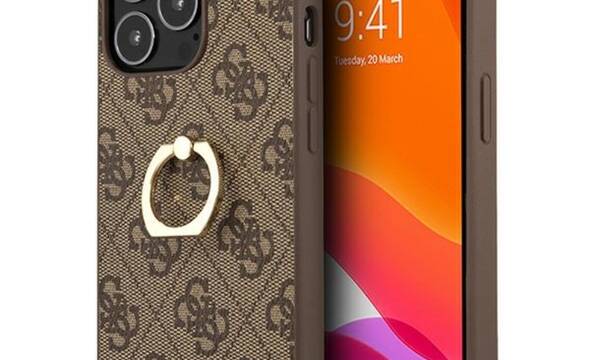 Guess 4G Ring Case - Etui iPhone 13 Pro (br - zdjęcie 1