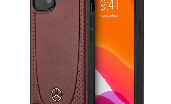 Mercedes Leather Urban Line - Etui iPhone 13 mini (czerwony) - zdjęcie 1