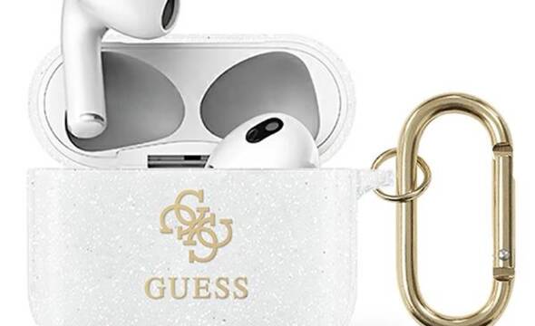 Guess 4G Glitter - Etui Airpods 3 (przezroczysty) - zdjęcie 1