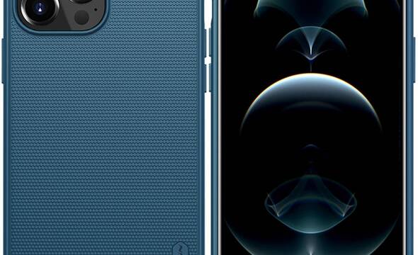 Nillkin Super Frosted Shield Pro - Etui Apple iPhone 13 Pro Max (Blue) - zdjęcie 1