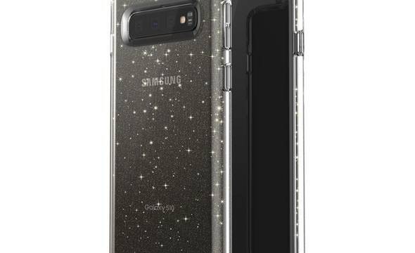 Speck Presidio Clear with Glitter - Etui Samsung Galaxy S10 (Gold Glitter/Clear) - zdjęcie 4