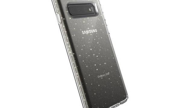 Speck Presidio Clear with Glitter - Etui Samsung Galaxy S10 (Gold Glitter/Clear) - zdjęcie 8