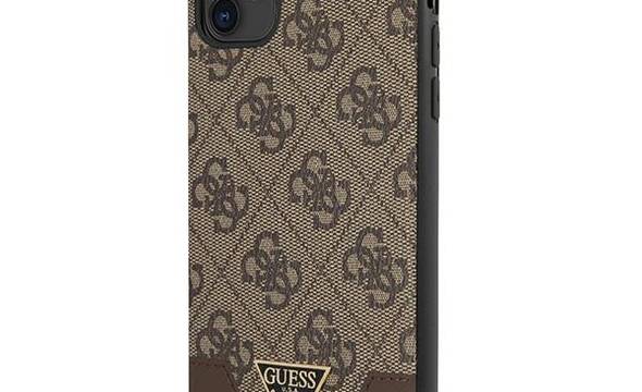 Guess 4G Triangle Collection - Etui iPhone 11 (br - zdjęcie 1