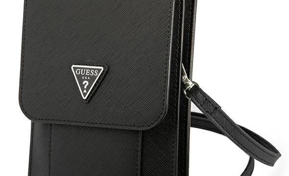 Guess Wallet Saffiano Triangle Logo Phone Bag  - zdjęcie 1