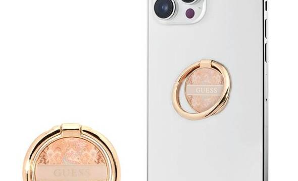 Guess Ring Stand Paisley - Magnetyczny uchwyt na palec do telefonu (Gold) - zdjęcie 1