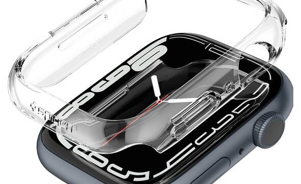 Spigen Thin Fit - Obudowa do Apple Watch 8 / Watch 7 45 mm (przezroczysty) - zdjęcie 1