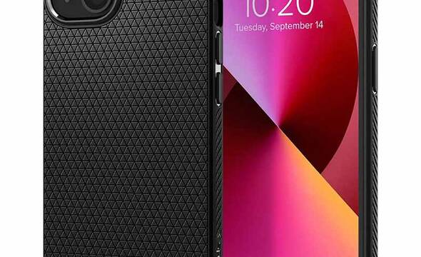 Spigen Liquid Air - Etui do iPhone 13 (Czarny) - zdjęcie 1